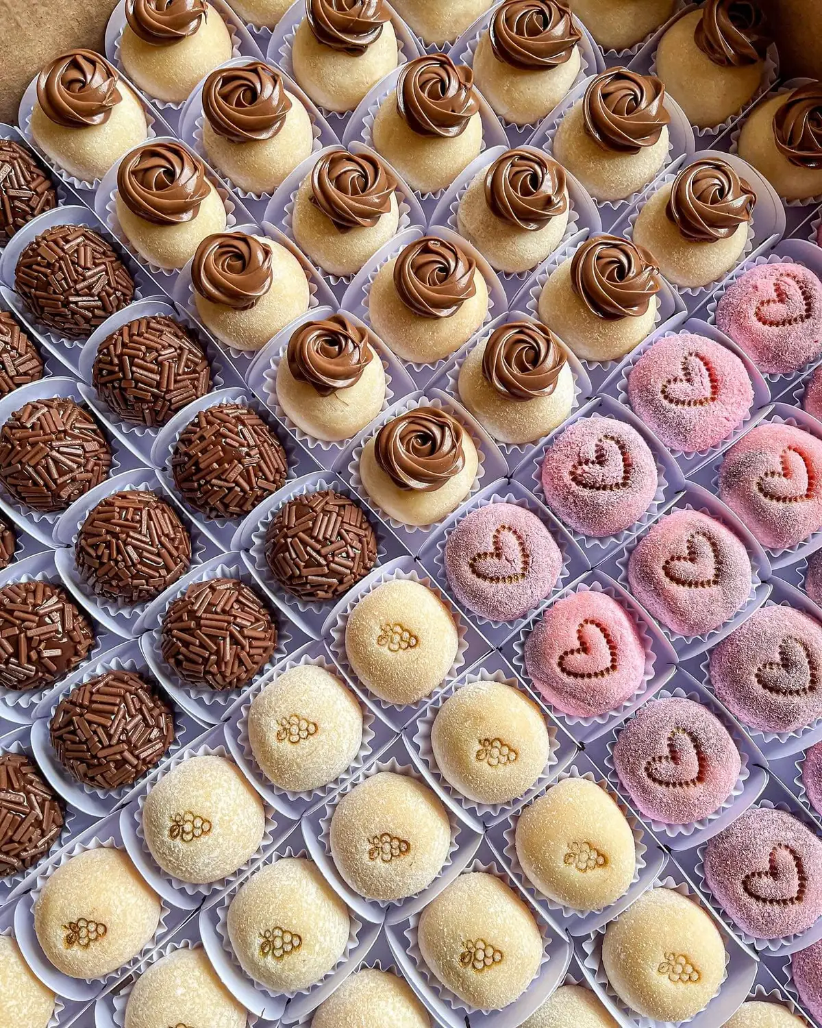 Trabalho artesanal da Quero Brigadeiro