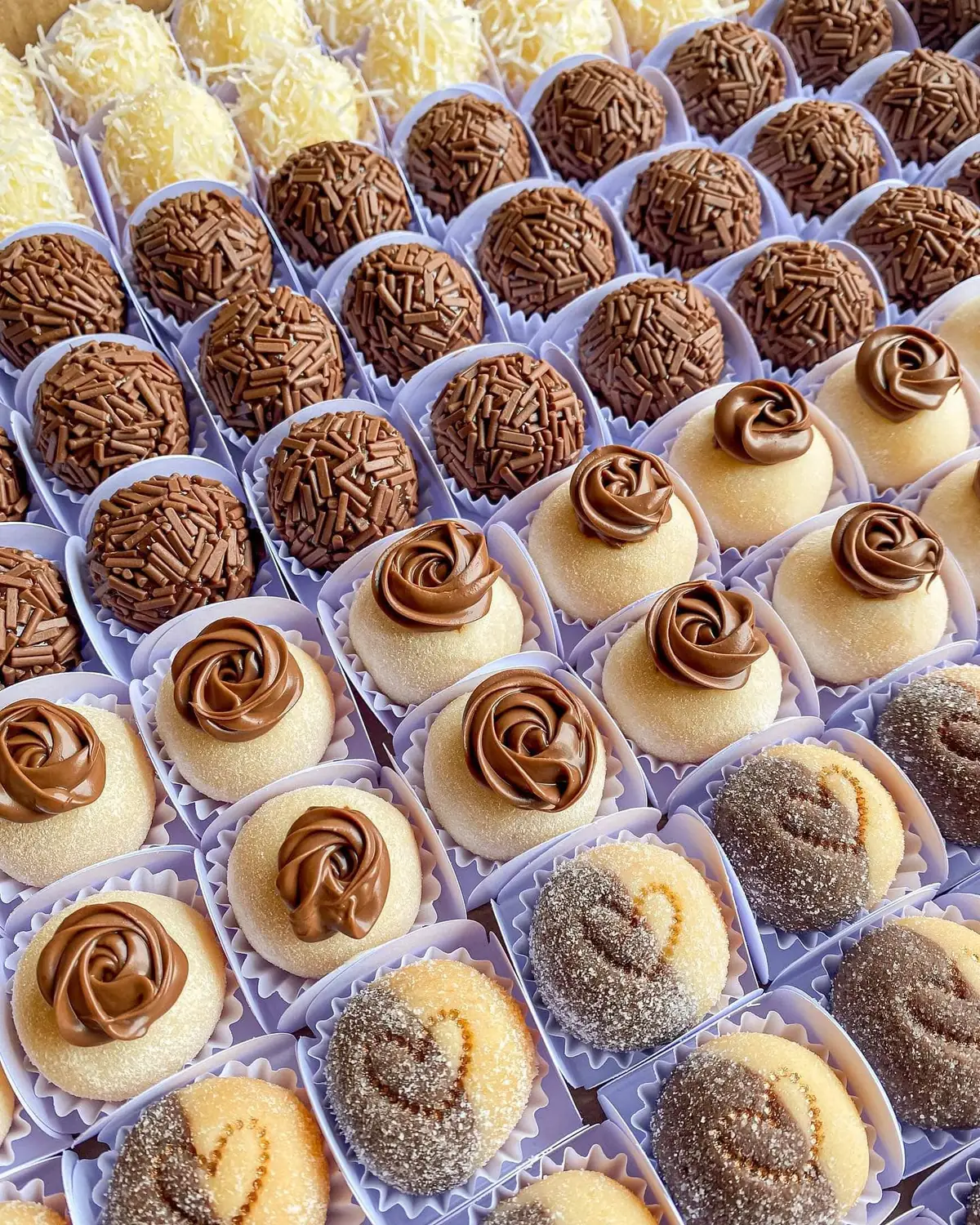 Trabalho artesanal da Quero Brigadeiro