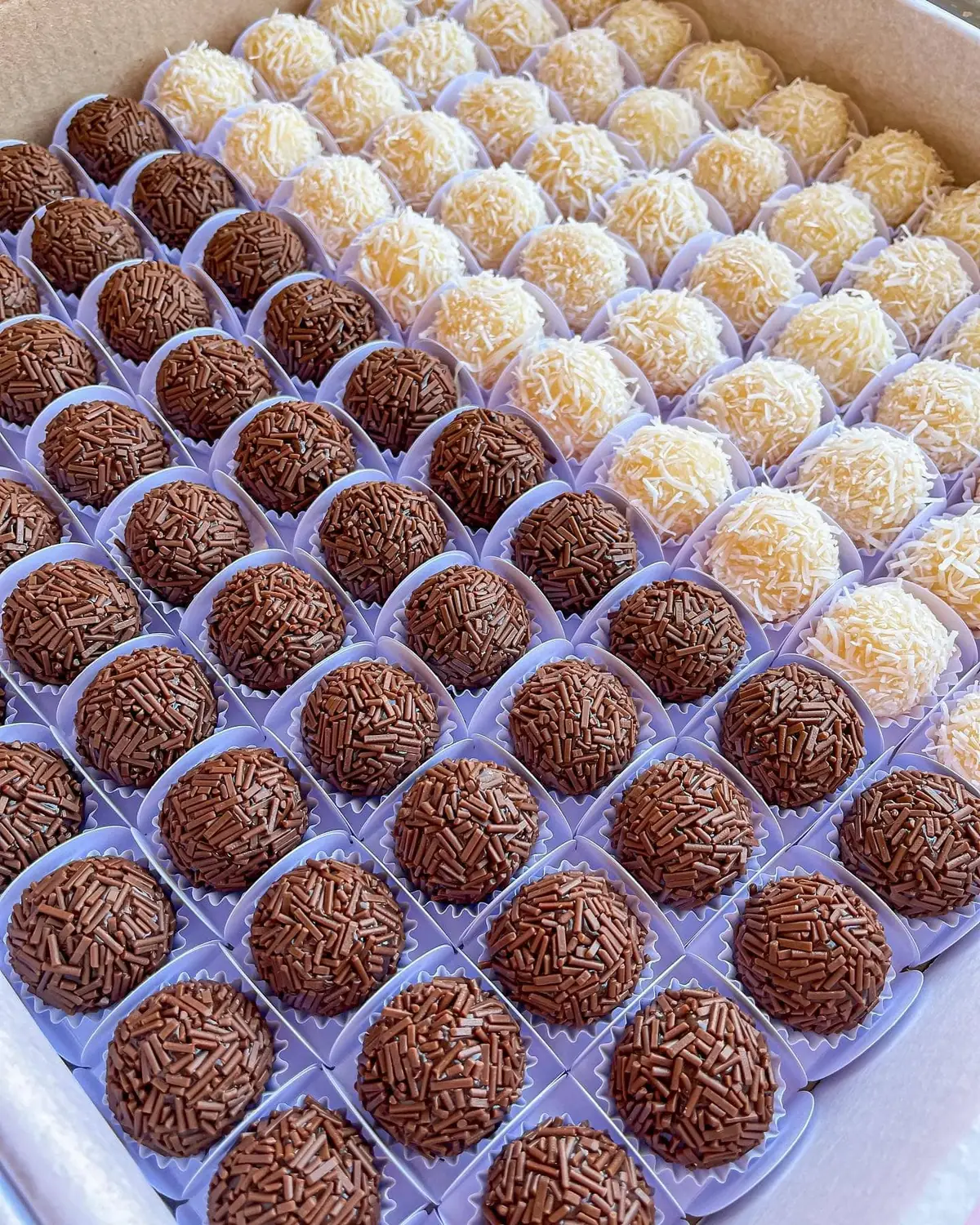 Doces artesanais da Quero Brigadeiro