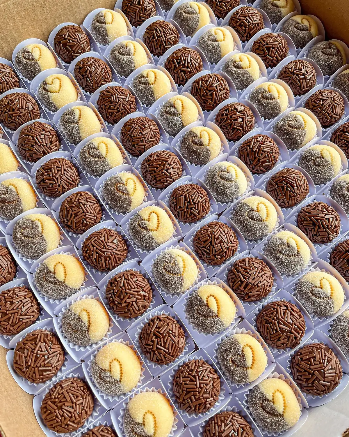 Doces artesanais da Quero Brigadeiro