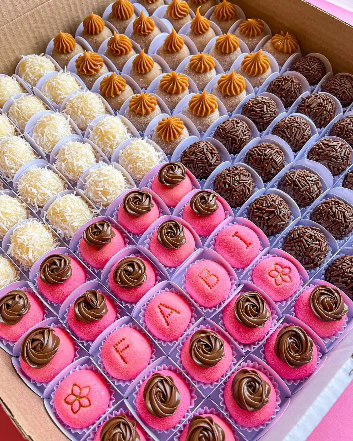 Doces artesanais da Quero Brigadeiro